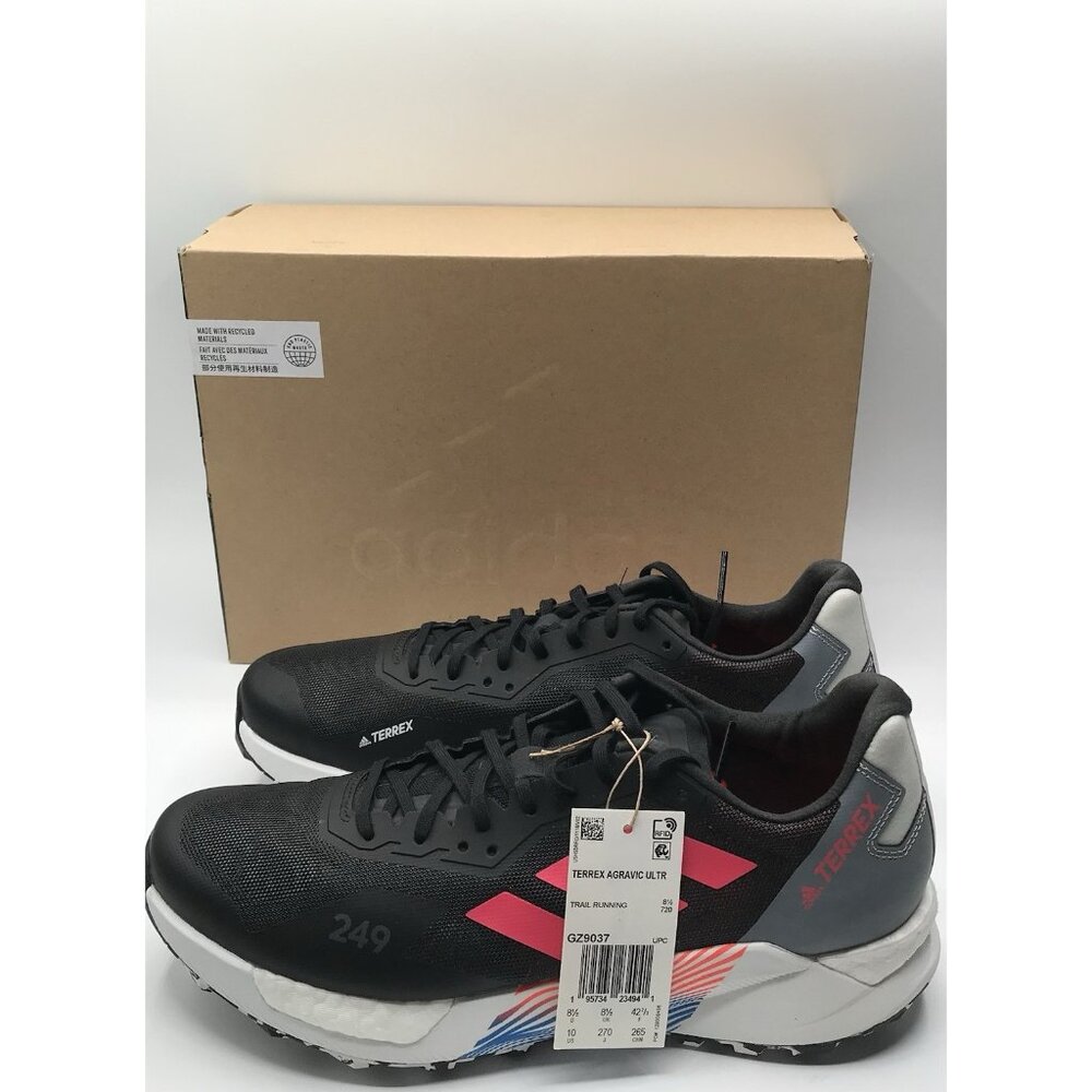 Adidas‎ Terrex Agravic Ultra Women's Trail Shoes Size 10 Black GZ9037